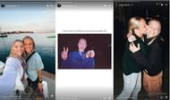 Screenshots of Aimee Sinacola's Instagram stories | Source: IG/aimee_sinacola